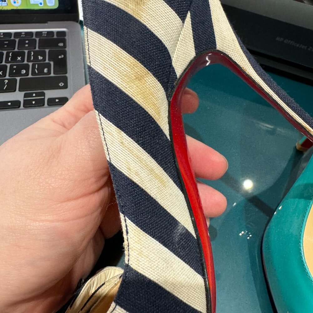🌷❤️‍🔥FINAL SALE 🔥 NO OFFERS🌷💥Christian Louboutin Just Soon Heels 36.5 - Picture 12 of 12